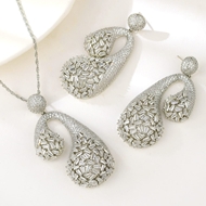 Show details for Stylish Irregular Party 2 Piece Jewelry Set