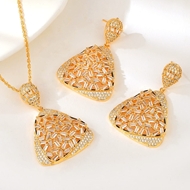 Show details for Luxury White 2 Piece Jewelry Set from Certified Factory