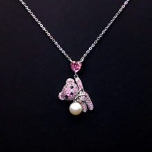 Show details for Fashion Bear Pendant Necklace Online Only