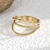 Picture of Eye-Catching Gold Plated Fashion Fashion Ring with Member Discount