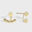 Show details for Trendy Gold Plated Party Dangle Earrings with No-Risk Refund
