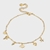 Picture of Featured Gold Plated Cubic Zirconia Anklet at Super Low Price