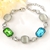 Picture of Recommended Gold Plated Artificial Crystal Fashion Bracelet from Top Designer