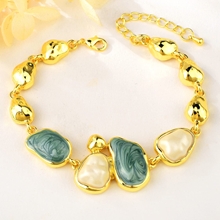 Show details for Classic Gold Plated Fashion Bracelet Online Only