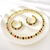 Picture of Brand New Colorful Zinc Alloy 2 Piece Jewelry Set with SGS/ISO Certification
