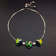 Show details for Copper or Brass Love & Heart Fashion Bracelet at Super Low Price