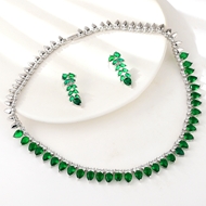 Show details for Delicate Flowers & Plants Party 2 Piece Jewelry Set