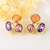 Picture of Zinc Alloy Colorful Dangle Earrings in Flattering Style