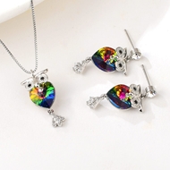 Show details for Fashion Swarovski Element 2 Piece Jewelry Set with Worldwide Shipping