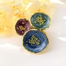 Show details for Buy Gold Plated Enamel Fashion Ring with Wow Elements