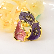 Show details for Affordable Zinc Alloy Enamel Fashion Ring from Trust-worthy Supplier Show details for Affordable Zinc Alloy Enamel Fashion Ring from Trust-worthy Supplier