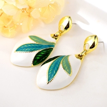 Show details for Zinc Alloy White Dangle Earrings at Super Low Price