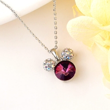 Show details for Shop Platinum Plated Animal Pendant Necklace with Wow Elements