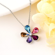 Show details for Affordable Copper or Brass Colorful Pendant Necklace from Trust-worthy Supplier