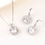 Show details for High Quality Party White 2 Piece Jewelry Set Direct from Factory