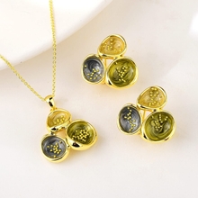 Show details for Zinc Alloy Flowers & Plants 2 Piece Jewelry Set at Super Low Price