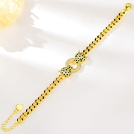 Picture of Nickel Free Gold Plated Party Fashion Bracelet with Worldwide Shipping