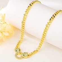 Show details for Fashion Cubic Zirconia Animal Pendant Necklace