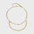 Picture of Filigree Irregular Gold Plated Anklet
