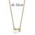 Picture of New Season White Geometric Pendant Necklace with SGS/ISO Certification