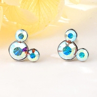 Show details for Fancy Geometric Fashion Dangle Earrings
