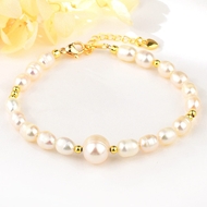 Show details for Low Cost Gold Plated Party Fashion Bracelet with Low Cost