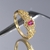 Picture of Low Cost Gold Plated Party Fashion Ring with Low Cost