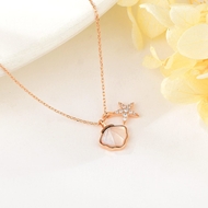 Show details for Designer Small Copper or Brass Pendant Necklace Online