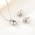 Picture of Distinctive White Platinum Plated 2 Piece Jewelry Set with Low MOQ