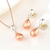 Picture of Filigree Classic Rose Gold Plated 2 Piece Jewelry Set