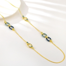 Show details for Party Gold Plated Long Pendant with Fast Shipping