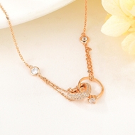 Show details for Need-Now White Copper or Brass Pendant Necklace from Editor Picks