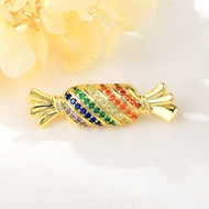 Show details for Trendy Gold Plated Party Brooche at Great Low Price