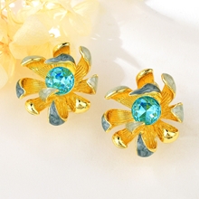 Show details for Charming Blue Party Dangle Earrings at Great Low Price
