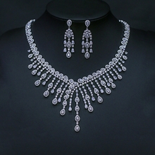 Show details for Great Cubic Zirconia White 2 Piece Jewelry Set