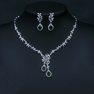 Show details for Trendy Platinum Plated Luxury 2 Piece Jewelry Set with No-Risk Refund Show details for Trendy Platinum Plated Luxury 2 Piece Jewelry Set with No-Risk Refund