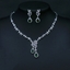 Show details for Trendy Platinum Plated Luxury 2 Piece Jewelry Set with No-Risk Refund
