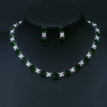 Show details for Bling Party Green 2 Piece Jewelry Set