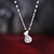 Picture of 925 Sterling Silver Party Pendant Necklace in Flattering Style