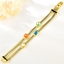 Show details for Featured Blue Geometric Fashion Bangle with Full Guarantee