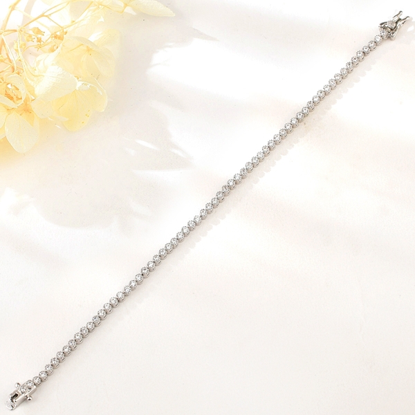 Picture of Luxury 925 Sterling Silver Fashion Bracelet with Beautiful Craftmanship