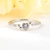 Picture of Hypoallergenic Platinum Plated Love & Heart Fashion Ring from Certified Factory