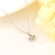 Picture of Fashion Flowers & Plants Platinum Plated Pendant Necklace