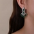 Picture of Trendy Platinum Plated Luxury Dangle Earrings Online Only
