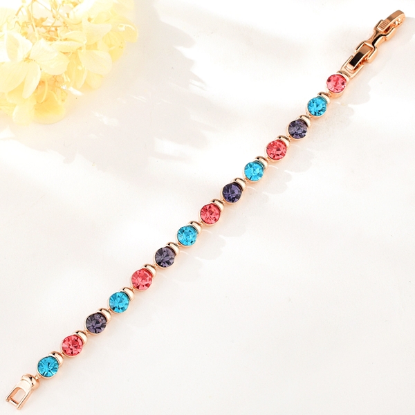 Picture of Classic Artificial Crystal Fashion Bangle with Worldwide Shipping