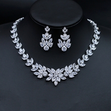 Show details for Luxury Platinum Plated 2 Piece Jewelry Set Direct from Factory