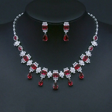 Show details for Purchase Platinum Plated Party 2 Piece Jewelry Set Exclusive Online