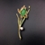 Picture of Featured Green Fashion Brooche with Price