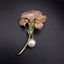 Show details for Need-Now Pink Copper or Brass Brooche Direct from Factory