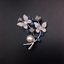 Show details for Stylish Butterfly Blue Brooche